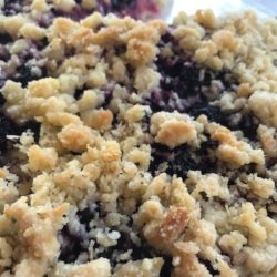 Blueberry Crumble
