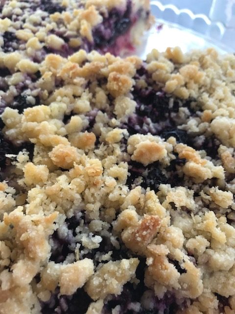 Blueberry Crumble