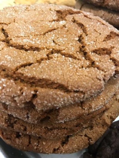 Ginger Molasses Cookies